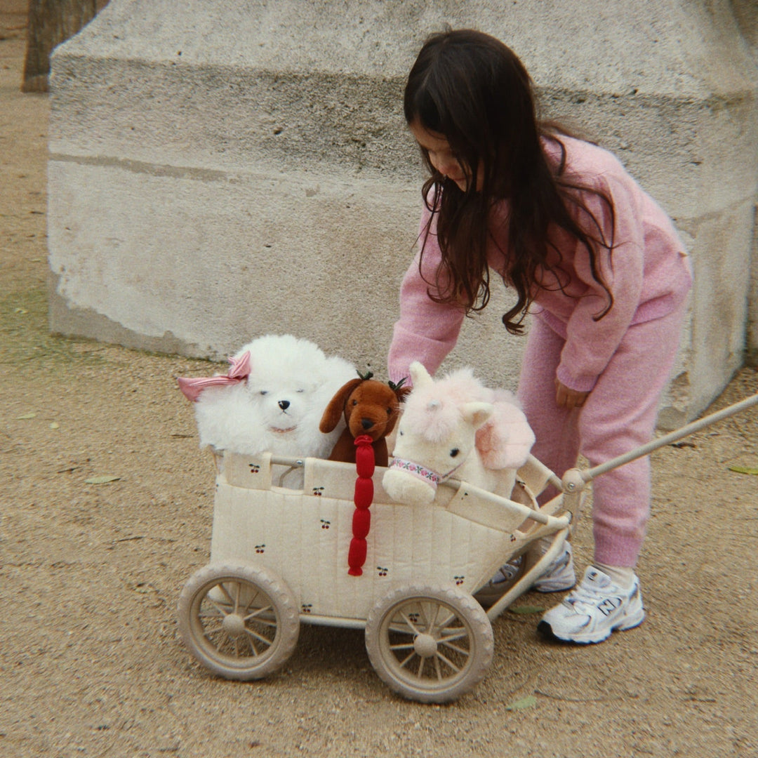 Konges Slojd – Kids Stroller Wagon – Cherry