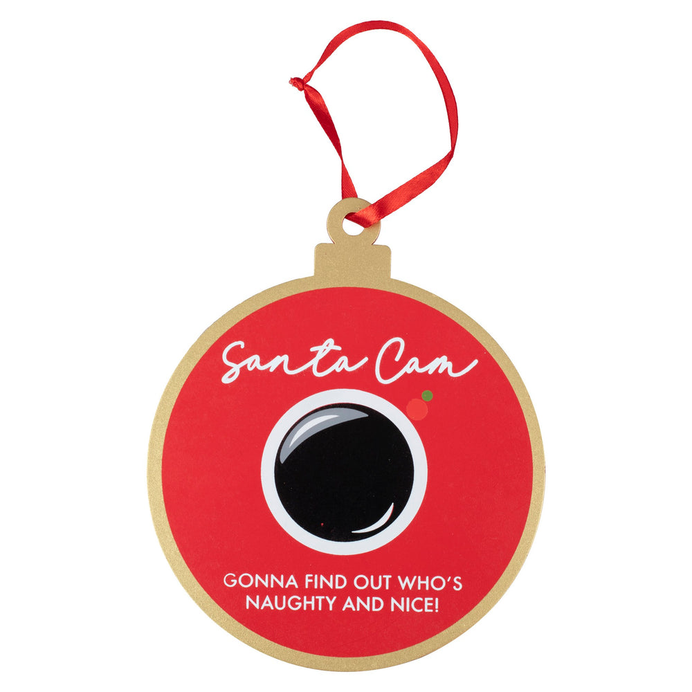 Ginger Ray - Christmas Tree Decoration - Wooden Santa Cam - Mabel & Fox