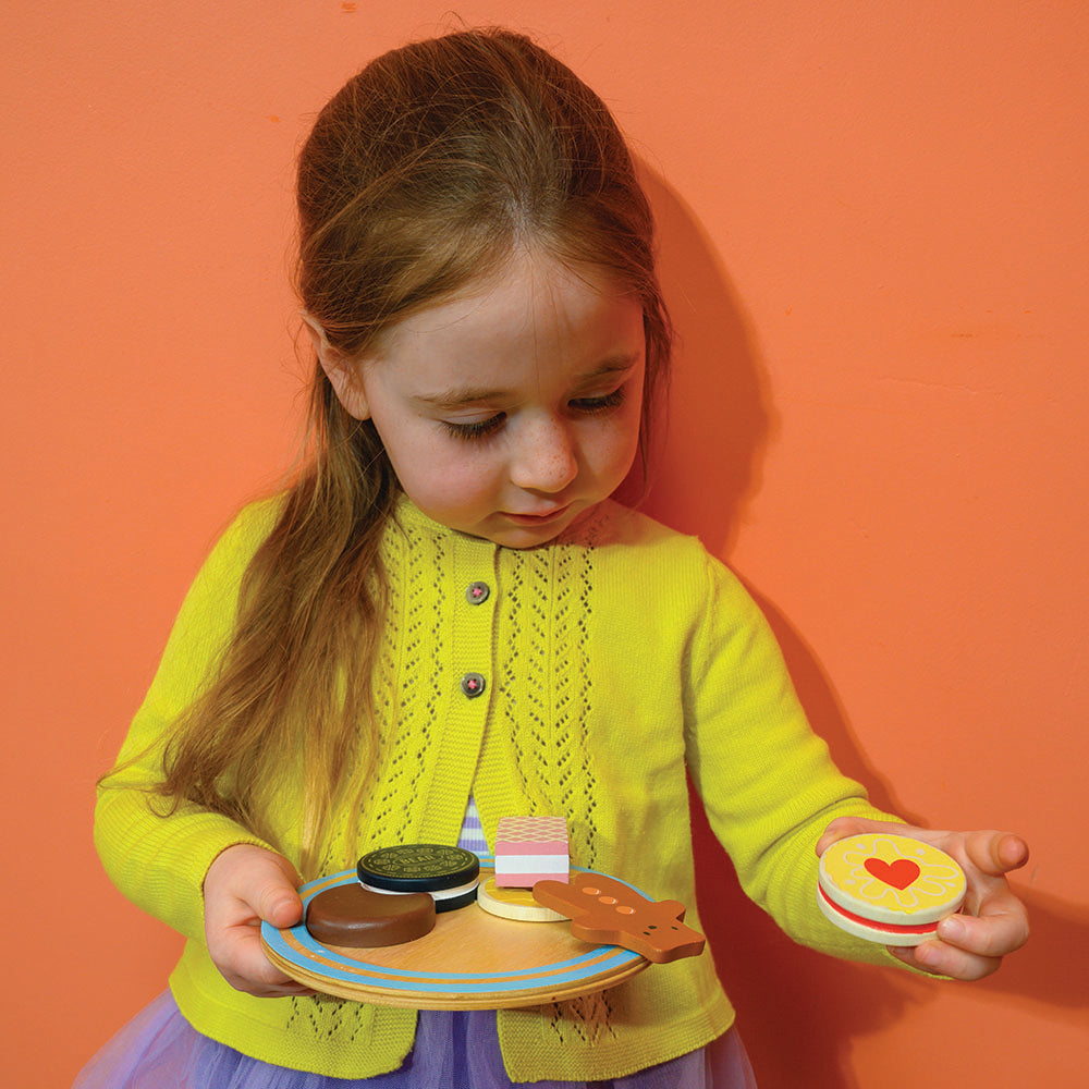 Tender Leaf - Tea Time Biscuit Plate - Mabel & Fox