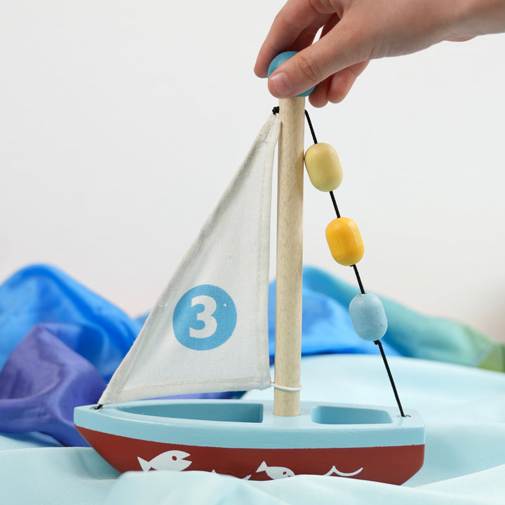 Tender Leaf - Wooden Sailing Boat