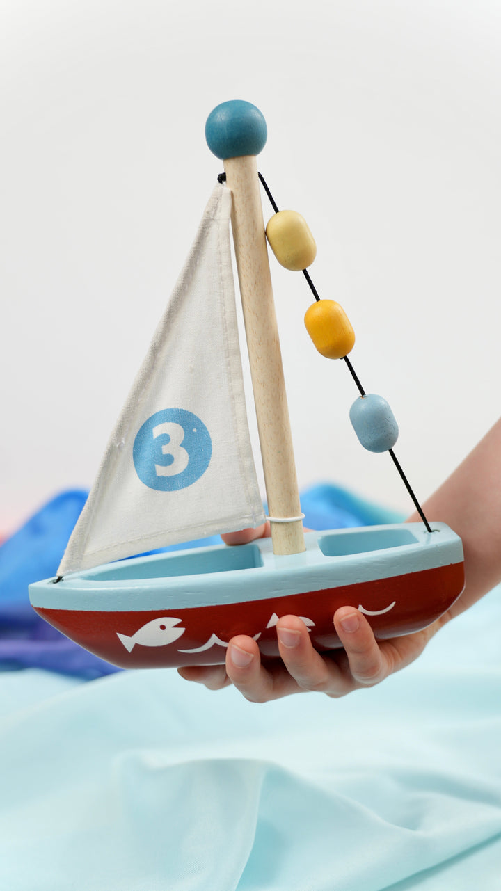 Tender Leaf - Wooden Sailing Boat