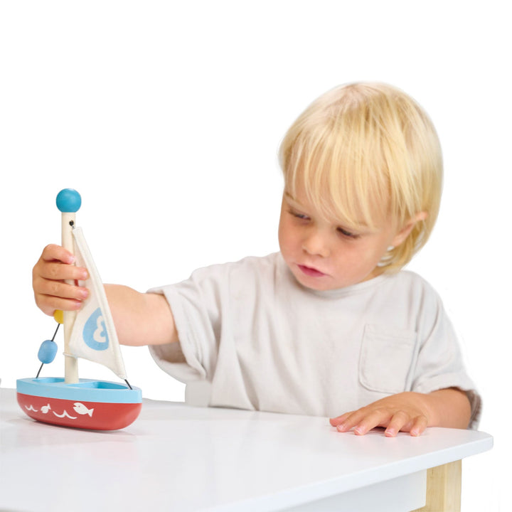 Tender Leaf - Wooden Sailing Boat