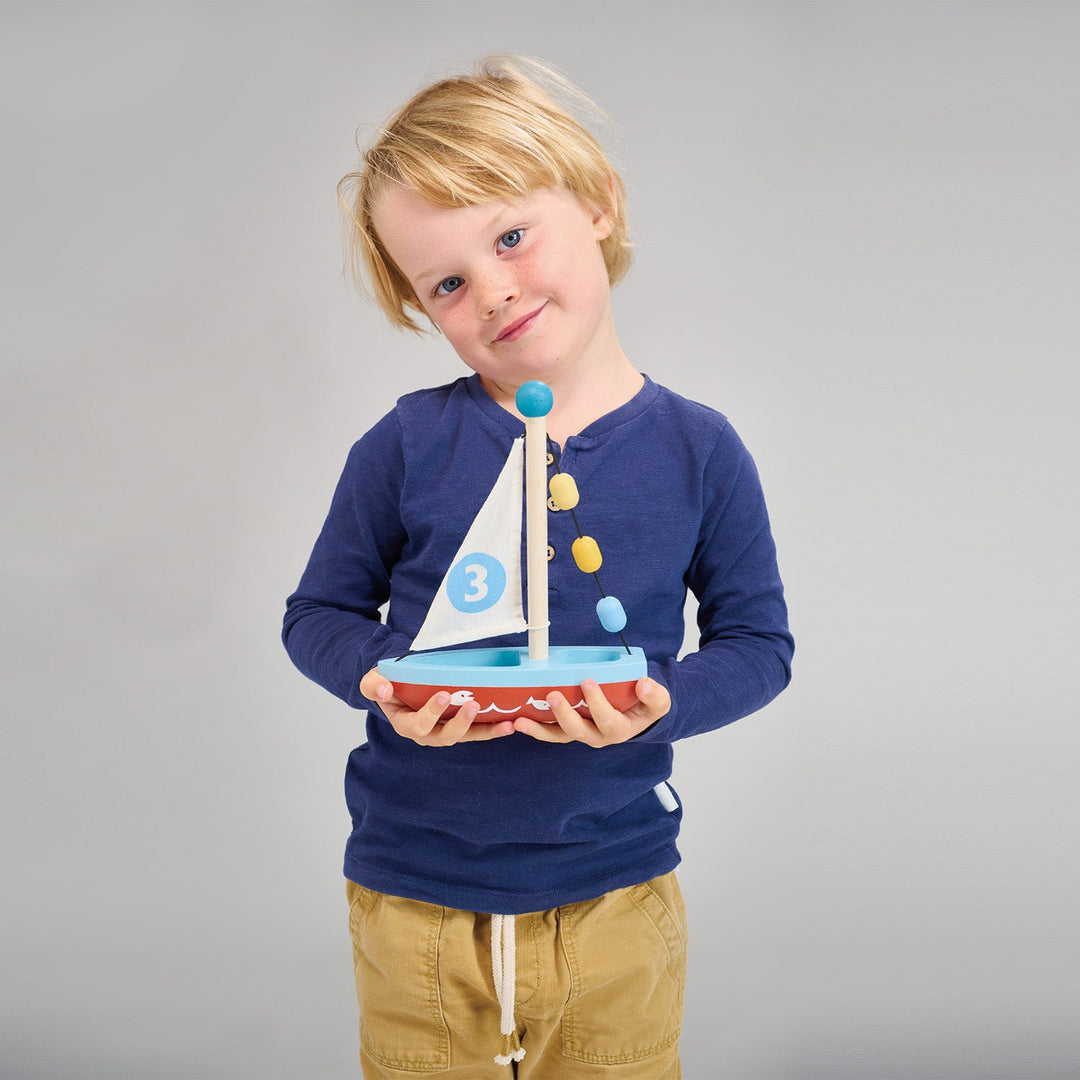 Tender Leaf - Wooden Sailing Boat