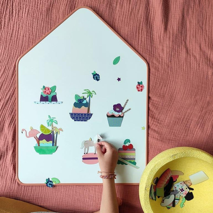 Ma Cabane À Rêves - Magnetic Game - Cupcake