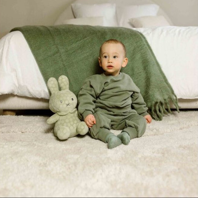 Little Dutch x Miffy - Cuddle Toy - Green Flower 30cm