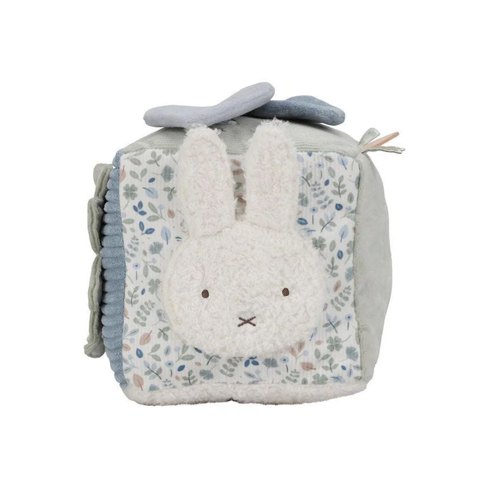 Little Dutch x Miffy - Soft Activity Cube - Lucky Leaves - Mabel & Fox
