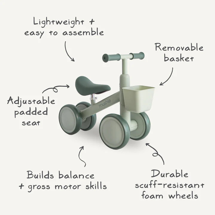 Mushie – Mini Toddler Bike – Sage