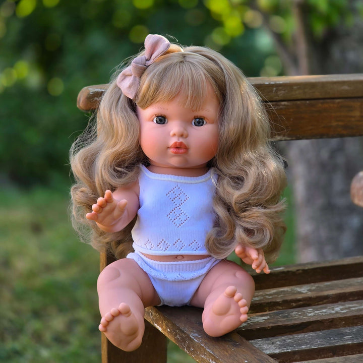 Mini Colettos - Lyla - Blonde Hair with Blue Eyes