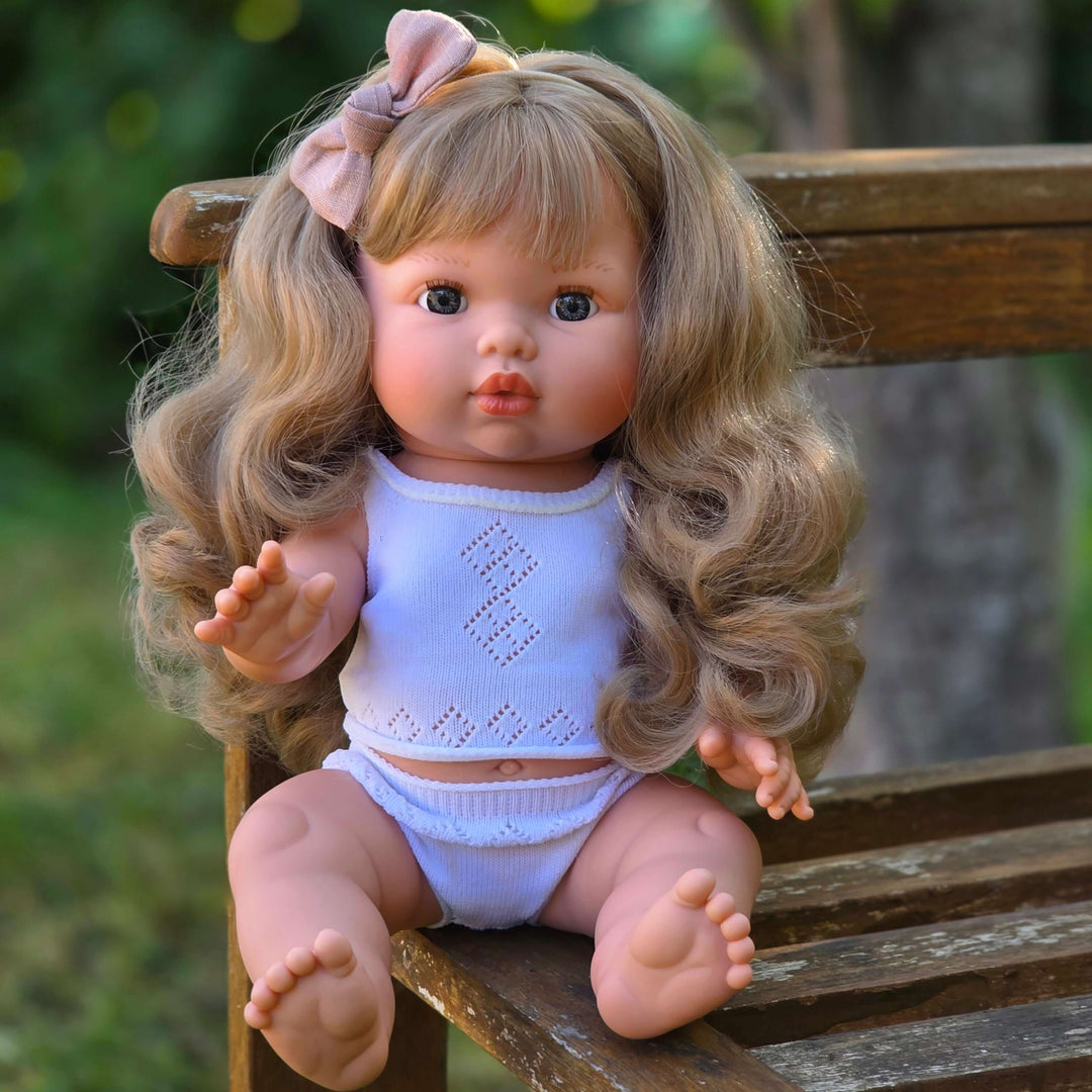 Mini Colettos - Lyla - Blonde Hair with Blue Eyes