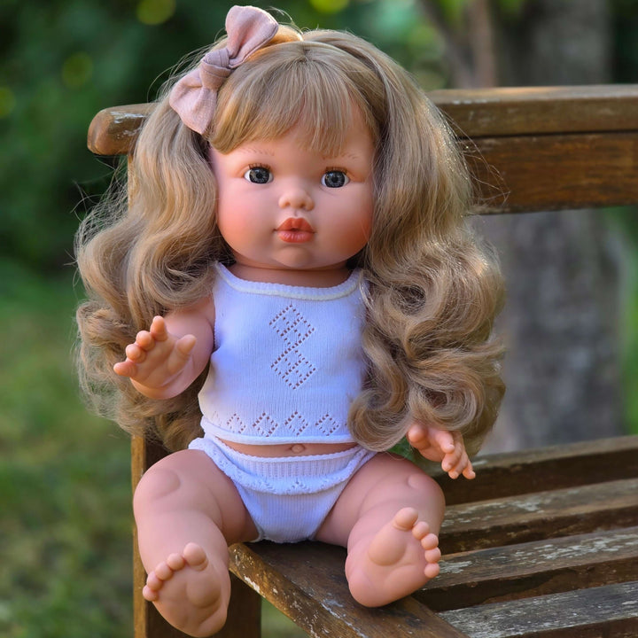 Mini Colettos - Lyla - Blonde Hair with Blue Eyes