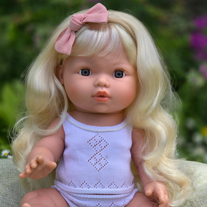 Mini Colettos - Sage - Light Blonde Hair with Blue Eyes