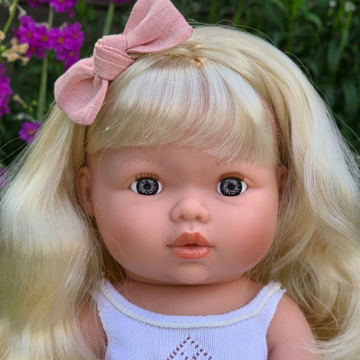 Mini Colettos - Sage - Light Blonde Hair with Blue Eyes