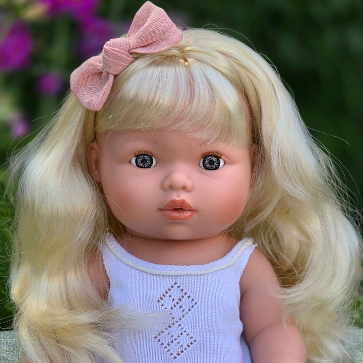 Mini Colettos - Sage - Light Blonde Hair with Blue Eyes