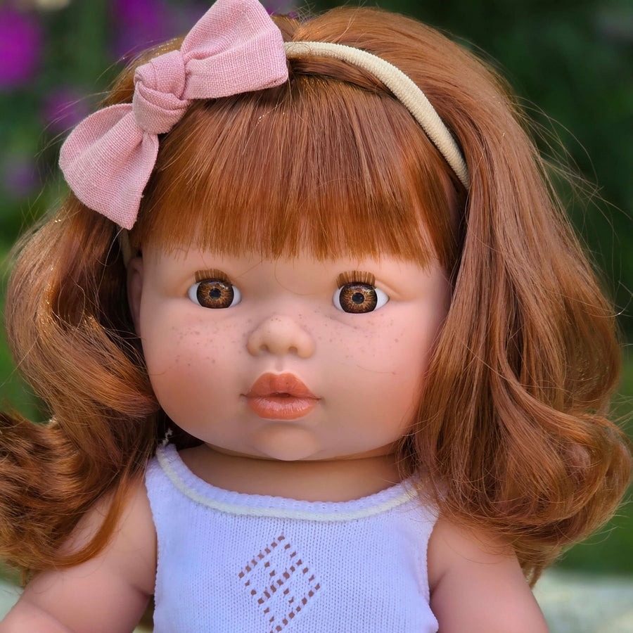 Mini Colettos - Sophia - Redhead Girl with Brown Eyes