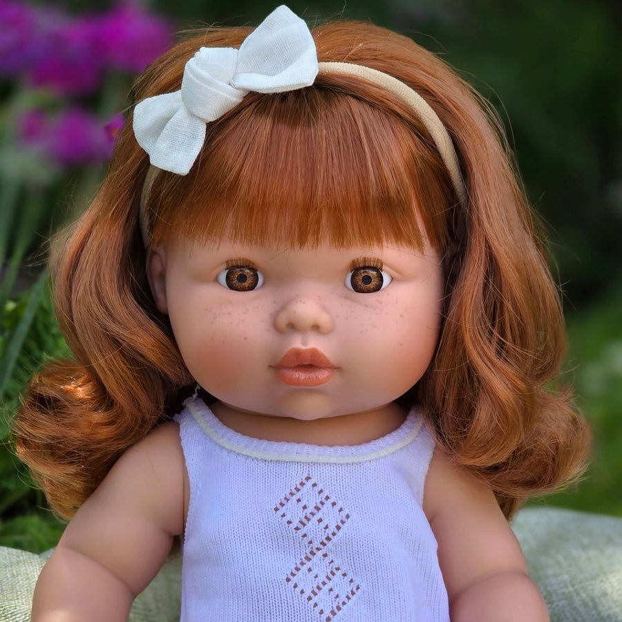 Mini Colettos - Sophia - Redhead Girl with Brown Eyes