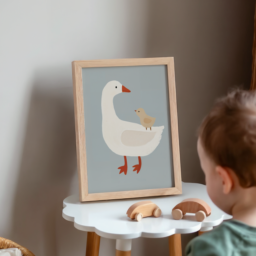 Mabel & Fox - Art Print - Mother Goose - Mabel & Fox