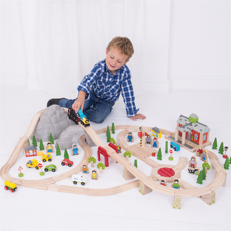 Bigjigs Toys - Mountain Railway Set
