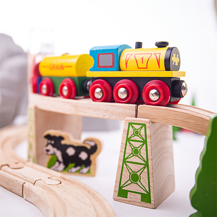 Bigjigs Toys - Mountain Railway Set