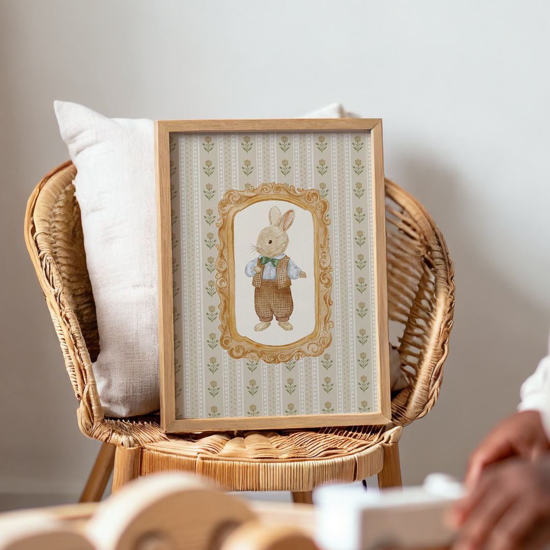 Mabel & Fox - Art Print - Mr Rabbit - Mabel & Fox