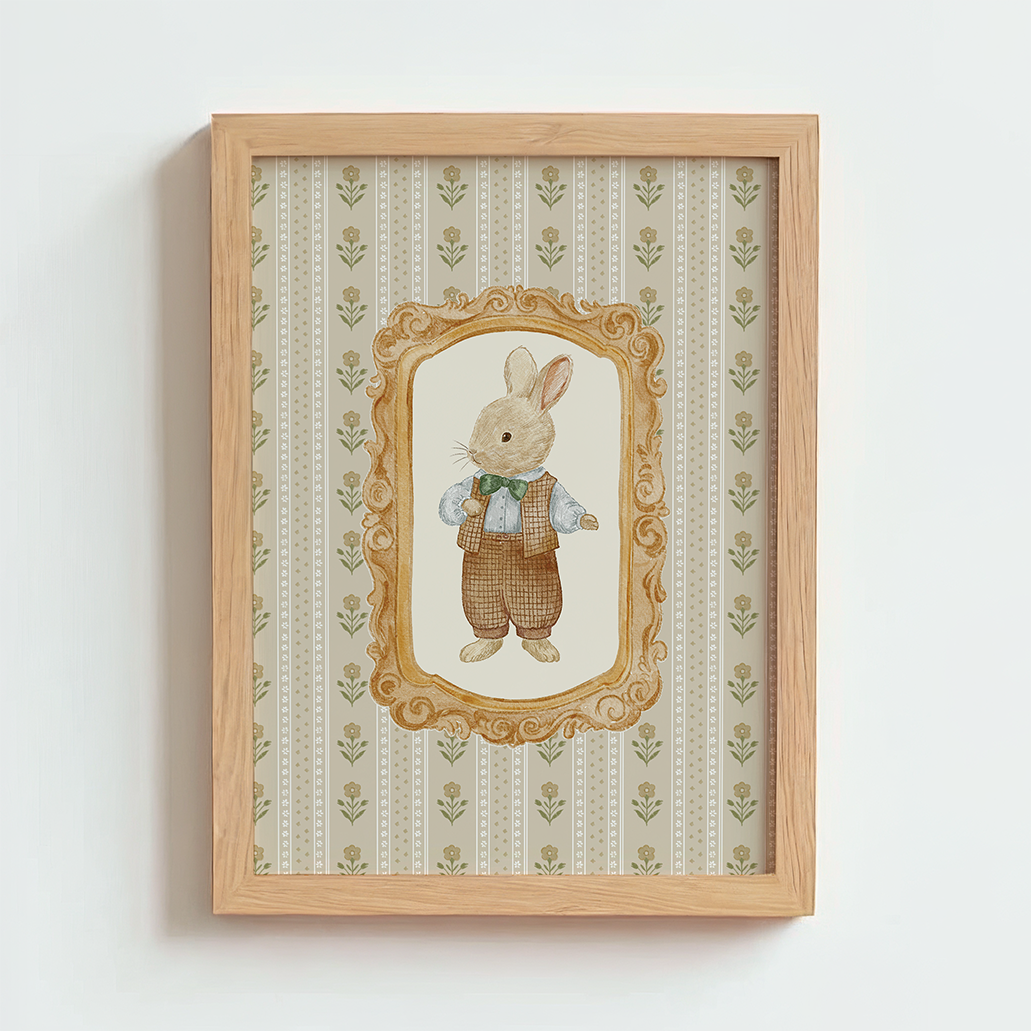 Mabel & Fox - Art Print - Mr Rabbit - Mabel & Fox