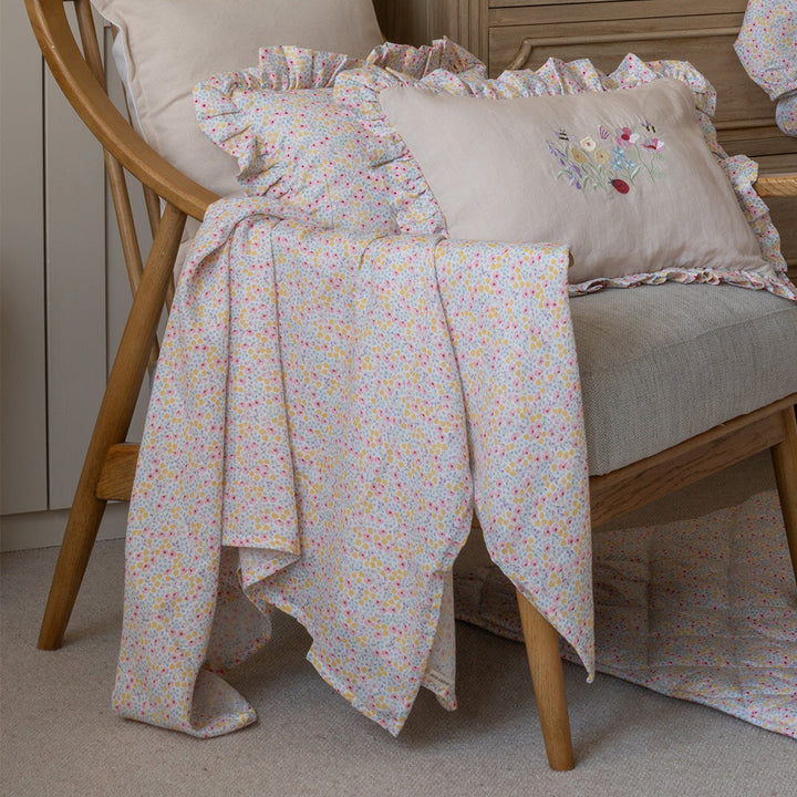 Avery Row - Organic Baby Large Muslin Swaddle - Wildflower Garden
