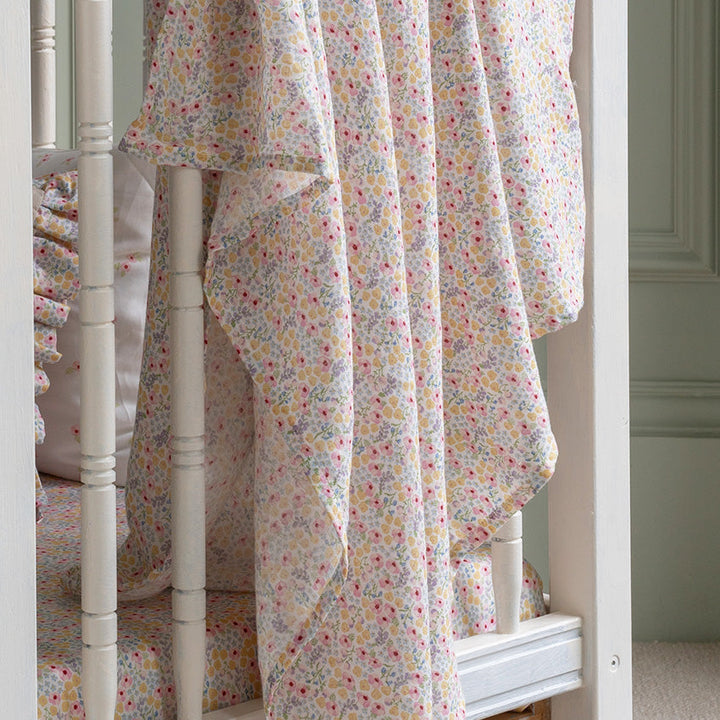 Avery Row - Organic Baby Large Muslin Swaddle - Wildflower Garden