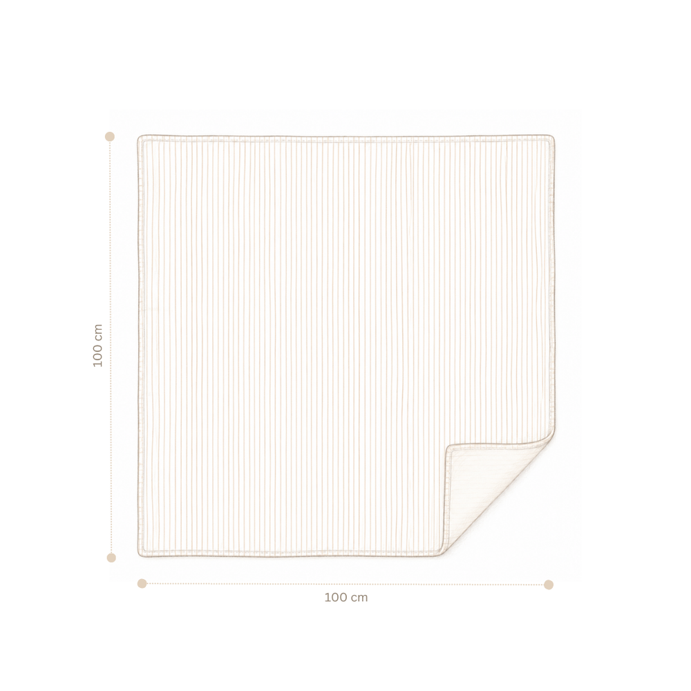 Cam Cam Copenhagen – Muslin Baby Blanket – GOTS Lierre
