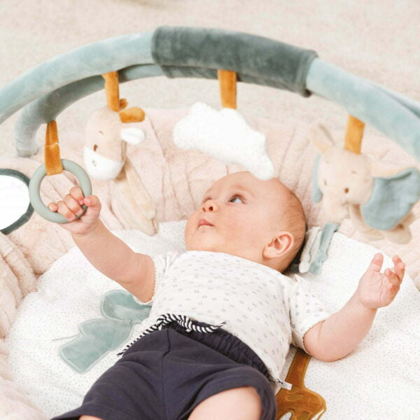 Nattou - Stuffed Playmat with Arches - Luna & Axel - Mabel & Fox