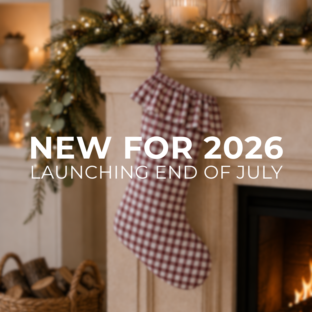 Mabel & Fox - Red Gingham Stocking - Mabel & Fox