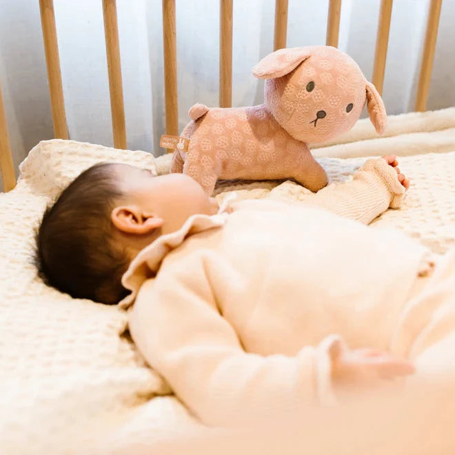 Little Dutch x Miffy - Snuffie Cuddle - Pink Flower 25cm