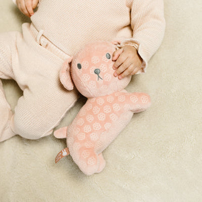 Little Dutch x Miffy - Snuffie Cuddle - Pink Flower 25cm