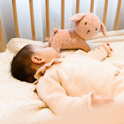 Little Dutch x Miffy - Snuffie Cuddle - Pink Flower 25cm