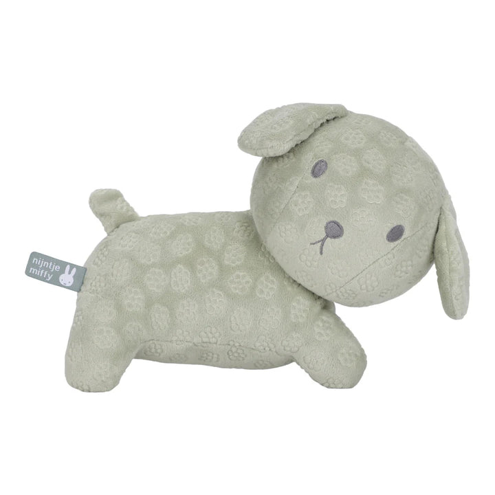 Little Dutch x Miffy - Snuffie Cuddle - Green Flower 25cm