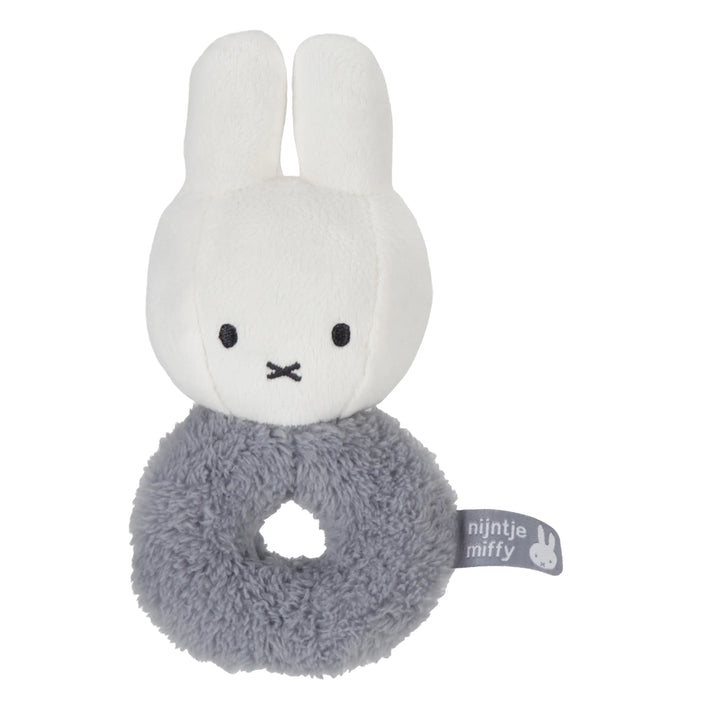 Miffy - Rattle - Fluffy Blue