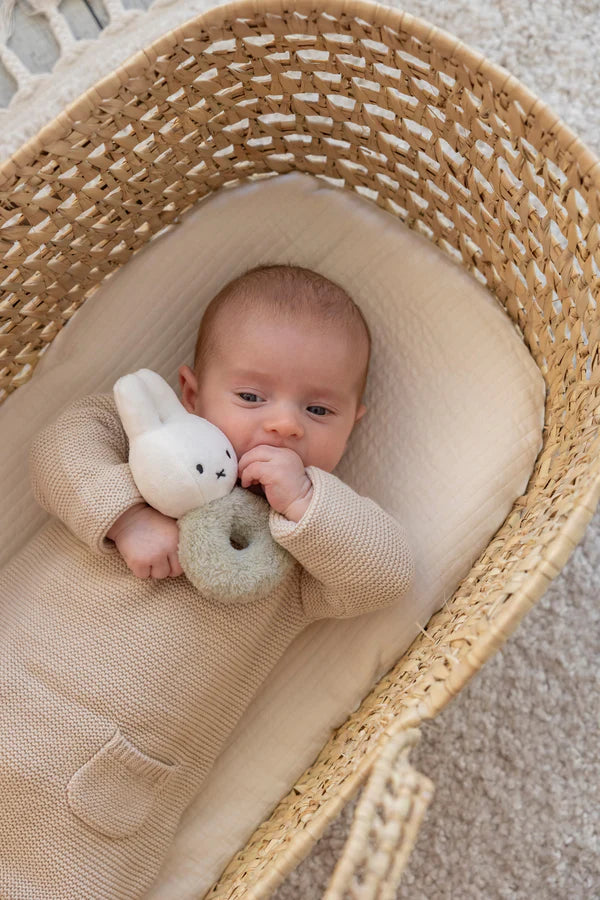 Miffy - Rattle - Fluffy Green Rattle
