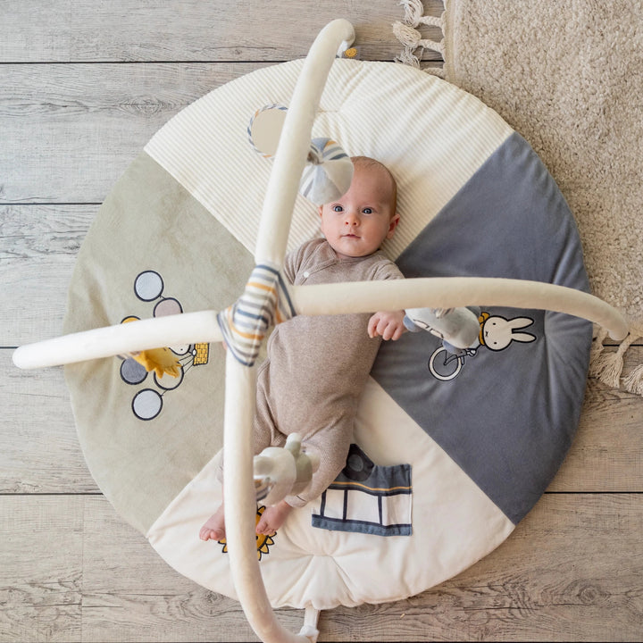 Miffy - Play Mat with Bow - Fluffy Blue