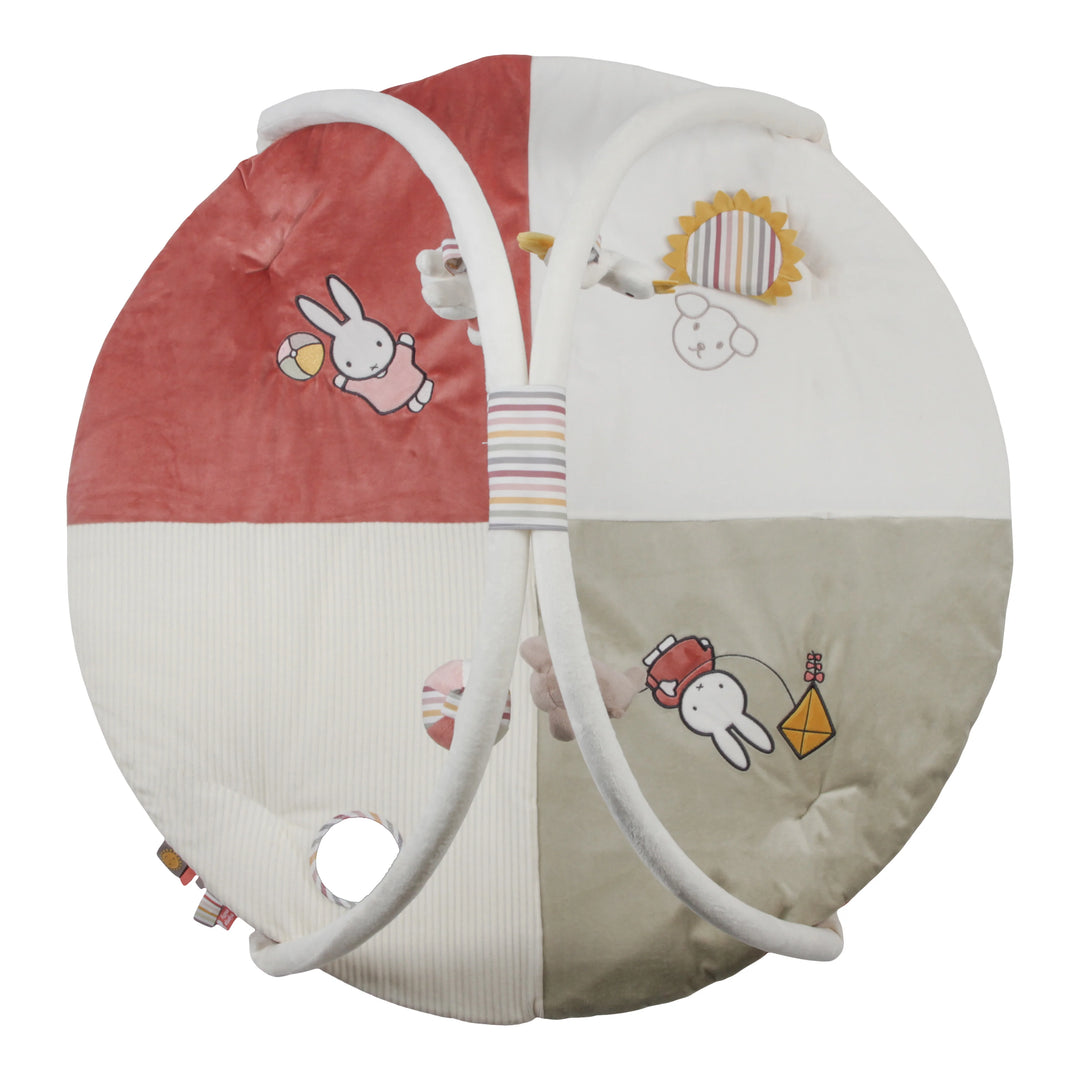 Miffy Play Mat with Bow Fluffy Pink Mabel Fox