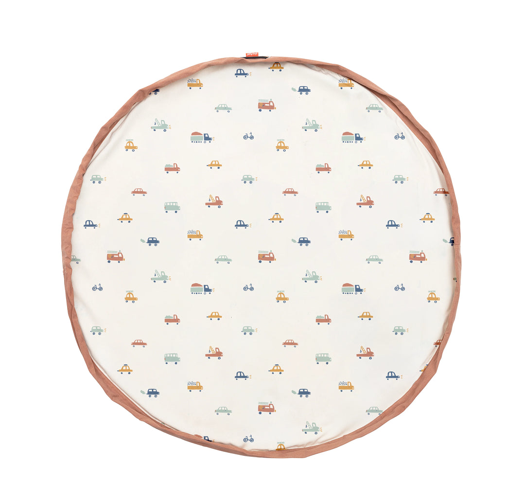Play & Go - Original Play Mat & Storage Bag - Big Cars - Mabel & Fox