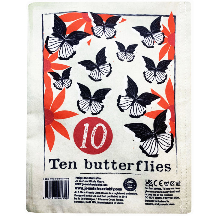 Jo & Nic's Crinkly Cloth Books - Creatures Count - Mabel & Fox