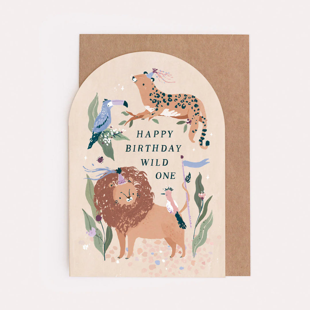Sister Paper Co. - Birthday Card - Wild One