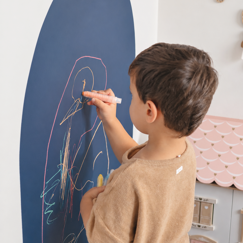 Mabel & Fox - Magnetic Wall Decal - Navy Blue