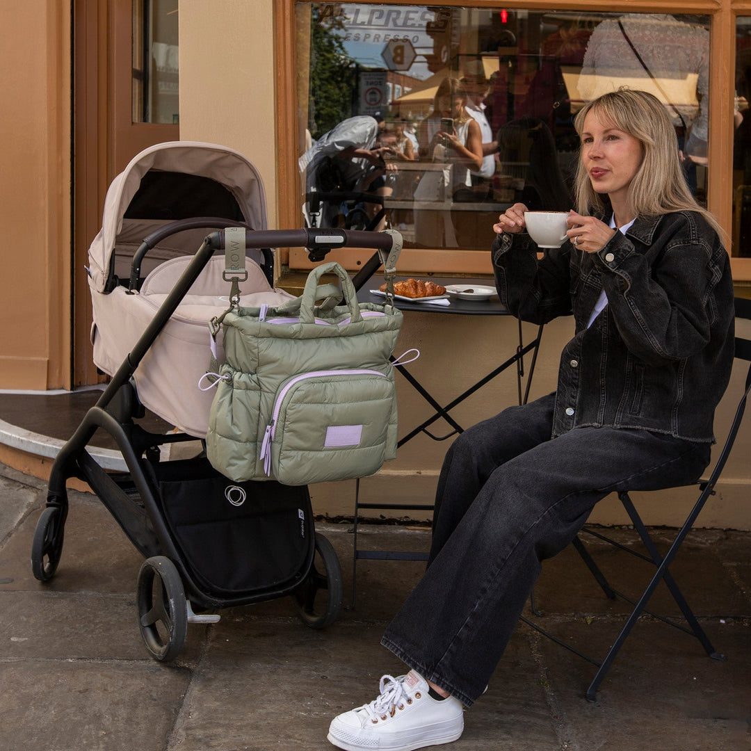 Avery Row - Baby Changing Tote Bag - Olive Green