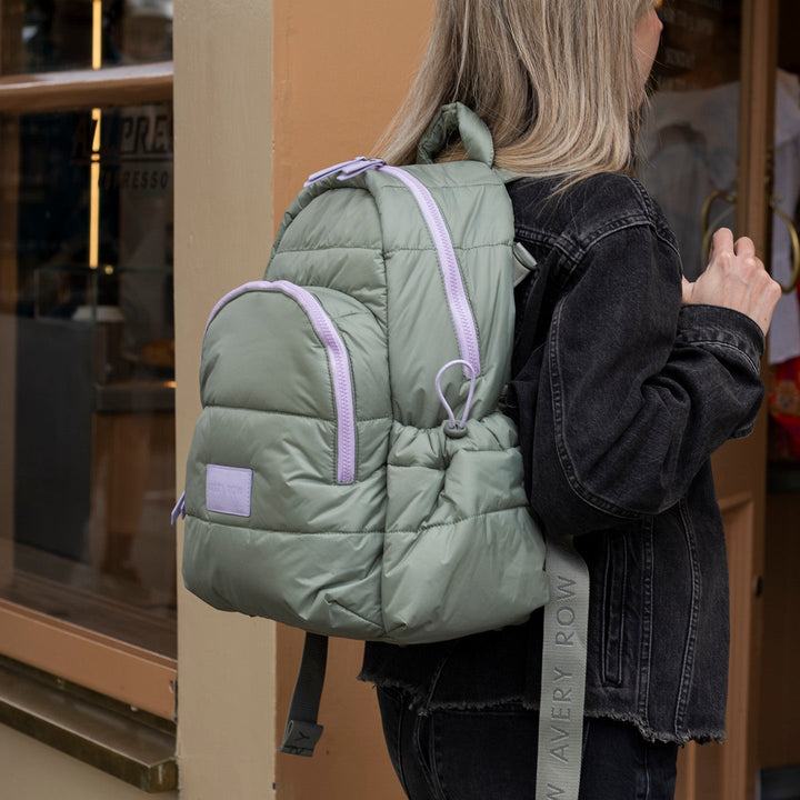 Avery Row - Baby Changing Backpack - Olive Green