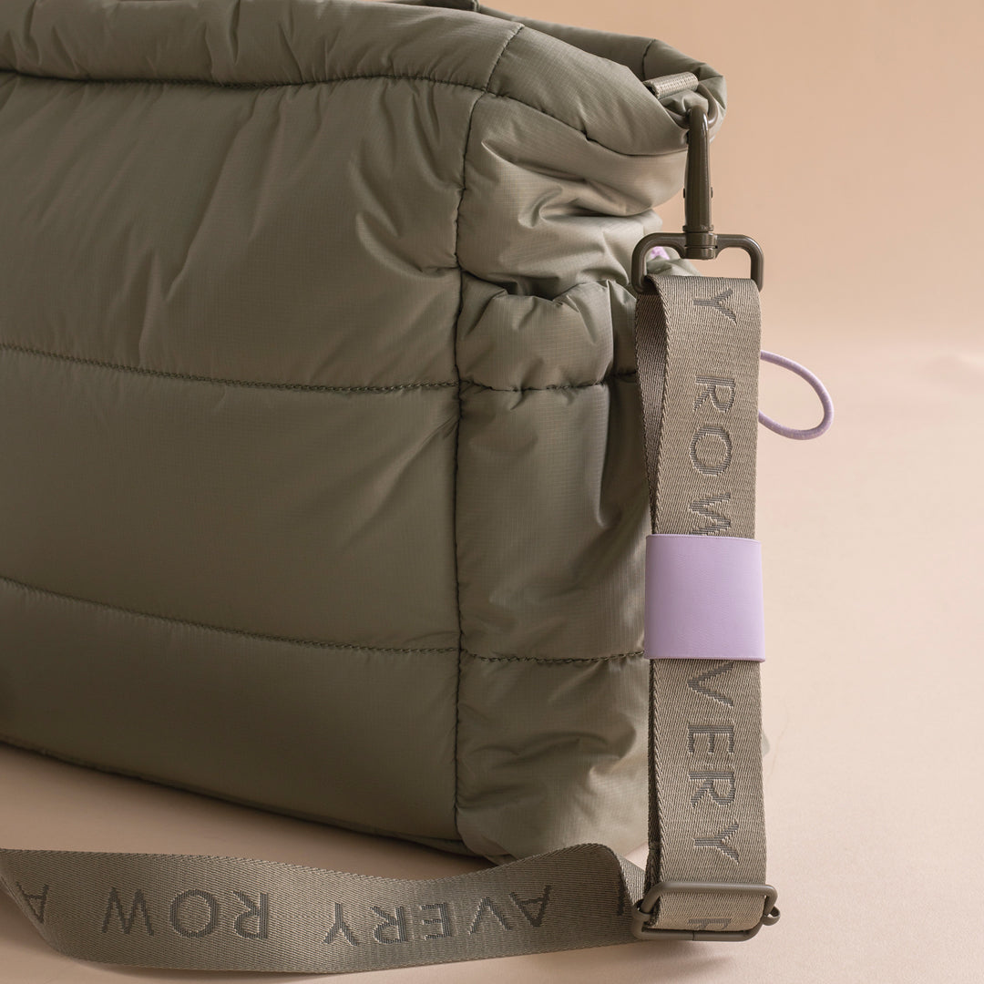 Avery Row - Baby Changing Tote Bag - Olive Green