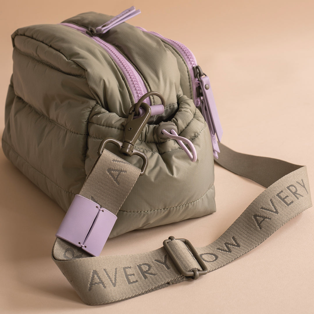 Avery Row - Pram Organiser Bag - Olive Green