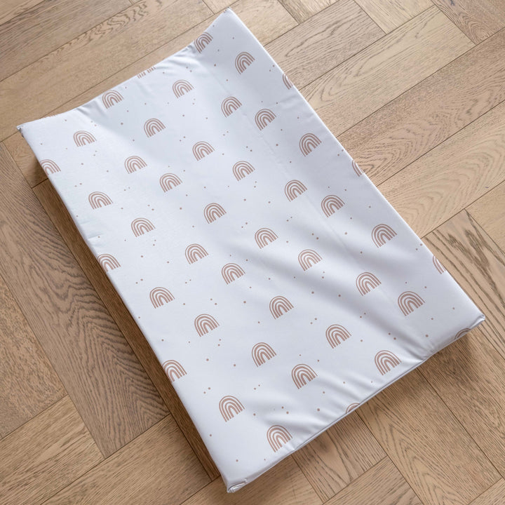 Mabel & Fox - Wedge Baby Changing Mat - Rainbows