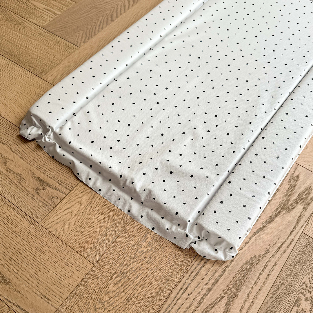 Mabel & Fox - Baby Changing Mat  - Monochrome Spotty