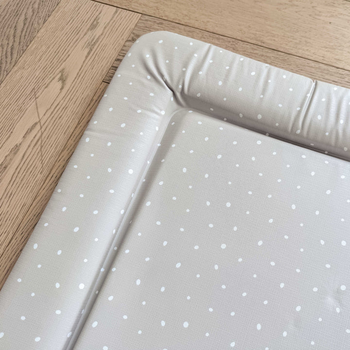 Mabel & Fox - Baby Changing Mat - Grey Spotty