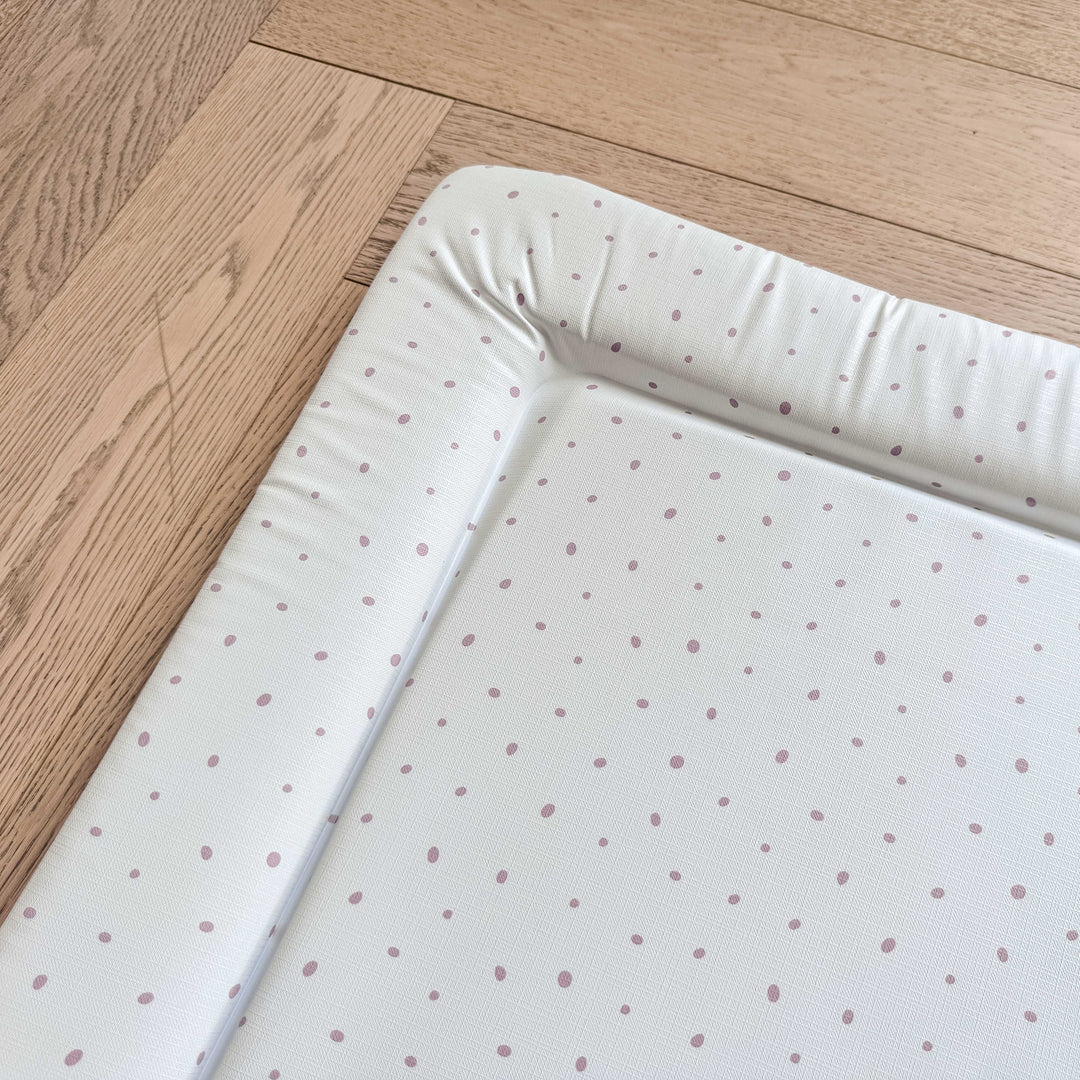 Mabel & Fox - Baby Changing Mat - Pink Spotty