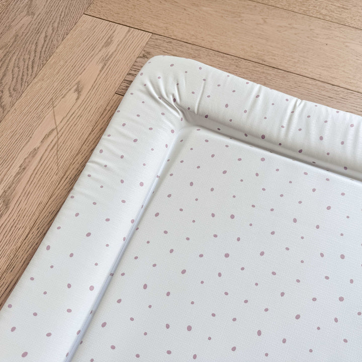 Mabel & Fox - Baby Changing Mat - Pink Spotty